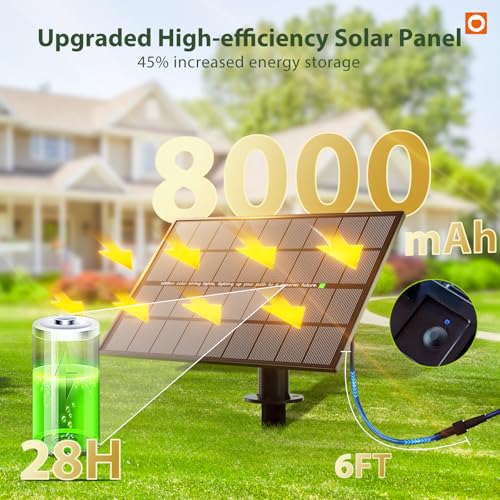198' addlon Solar String Lights w/ 60 Bulbs, Remote, USB Backup & Timer - image 5