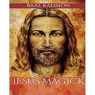 Jesus Magick Audiolibro Por Baal Kadmon arte de portada