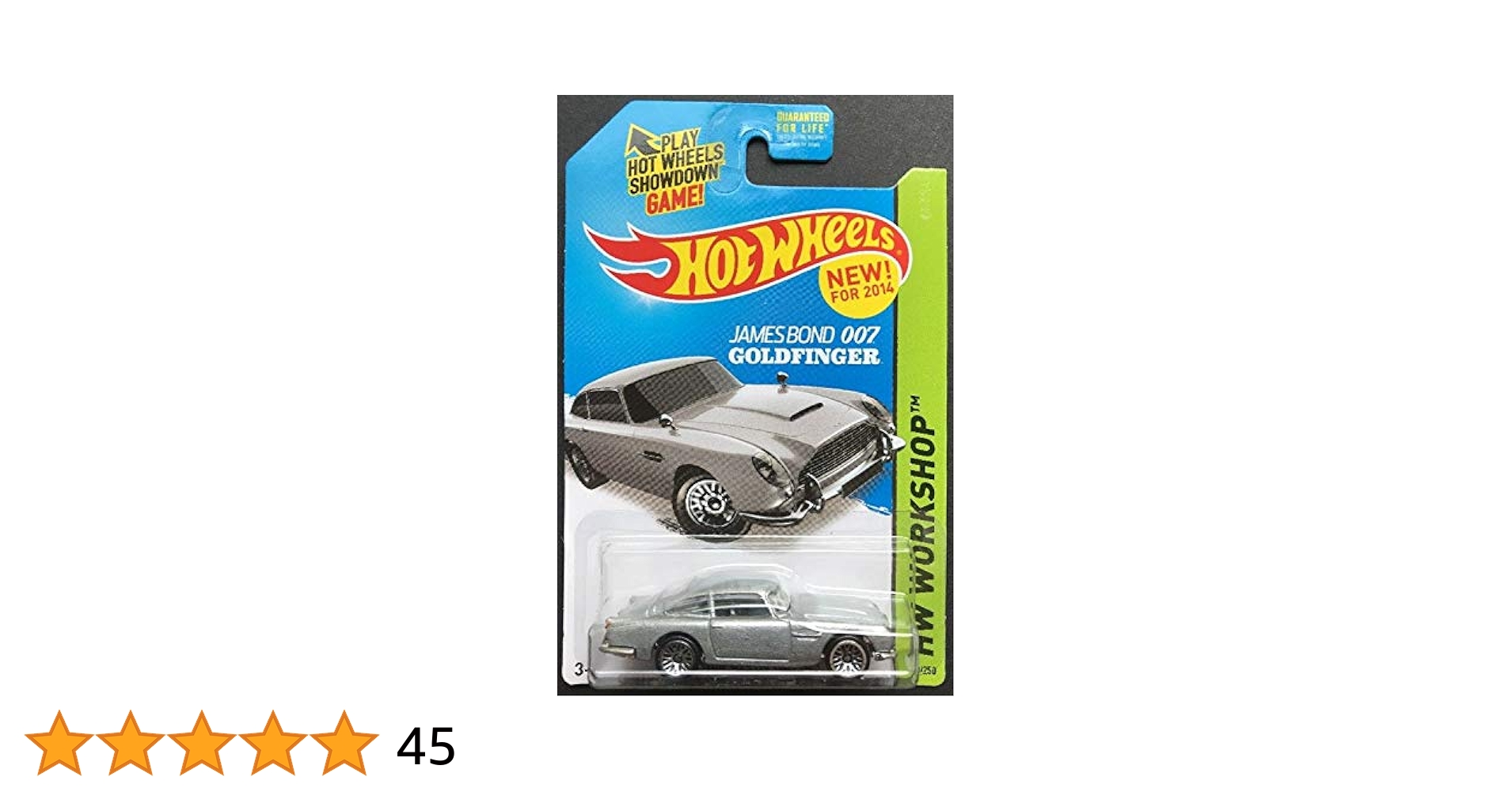ホットウィール エリート アストンマーティン ”007 GOLD FINGER” Hot Wheels Goldfinger 007 Aston Martin Set Retro