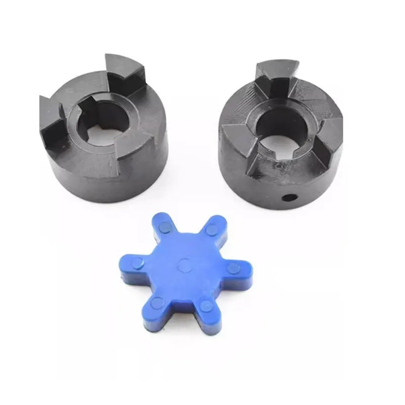 Compatible con acoplamiento de eje de tres mordazas L095 D53.5 L67: acoplador ciruela de alto par for aplicaciones CNC, de grabado y de motor.(16x30mm)