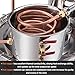 Seeutek Alcohol Still 5Gal 18L Stainless Steel Alcohol Distiller Spirit Boiler Copper Tube Ethanol Still with Thumper Keg and Build-In Thermometer for Home Brewing and DIY Whisky Wine Brandy Making
