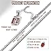 ZRAY Football Number Necklace for Men Athletes Jersey Number Necklace Silver Stainless Steel Chain 22+2inch Football Charm Pendant Number Chain Inspirational Football Jewelry Gift for Men(58)