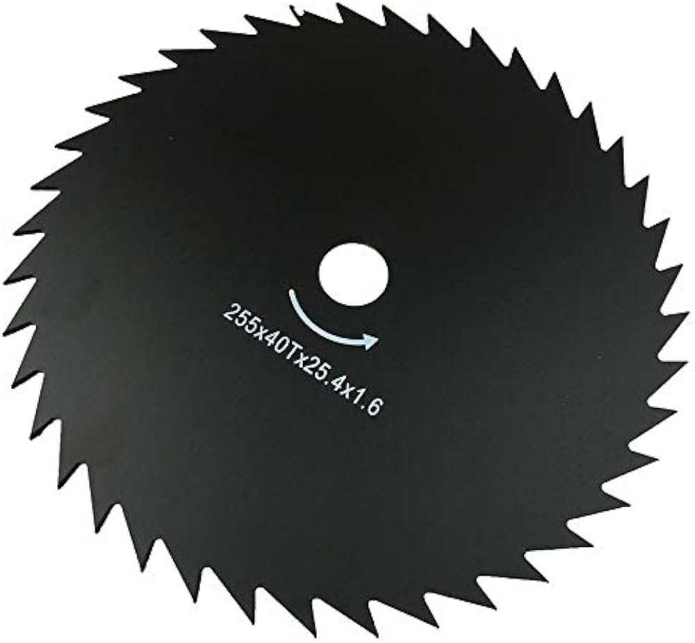 40T Metal Blade (Black) - for Brush Cutter |Grass Cutter Blade | Crop Cutter Blade | Weed Cutter Blade | Brush Cutter Blade-picture-16