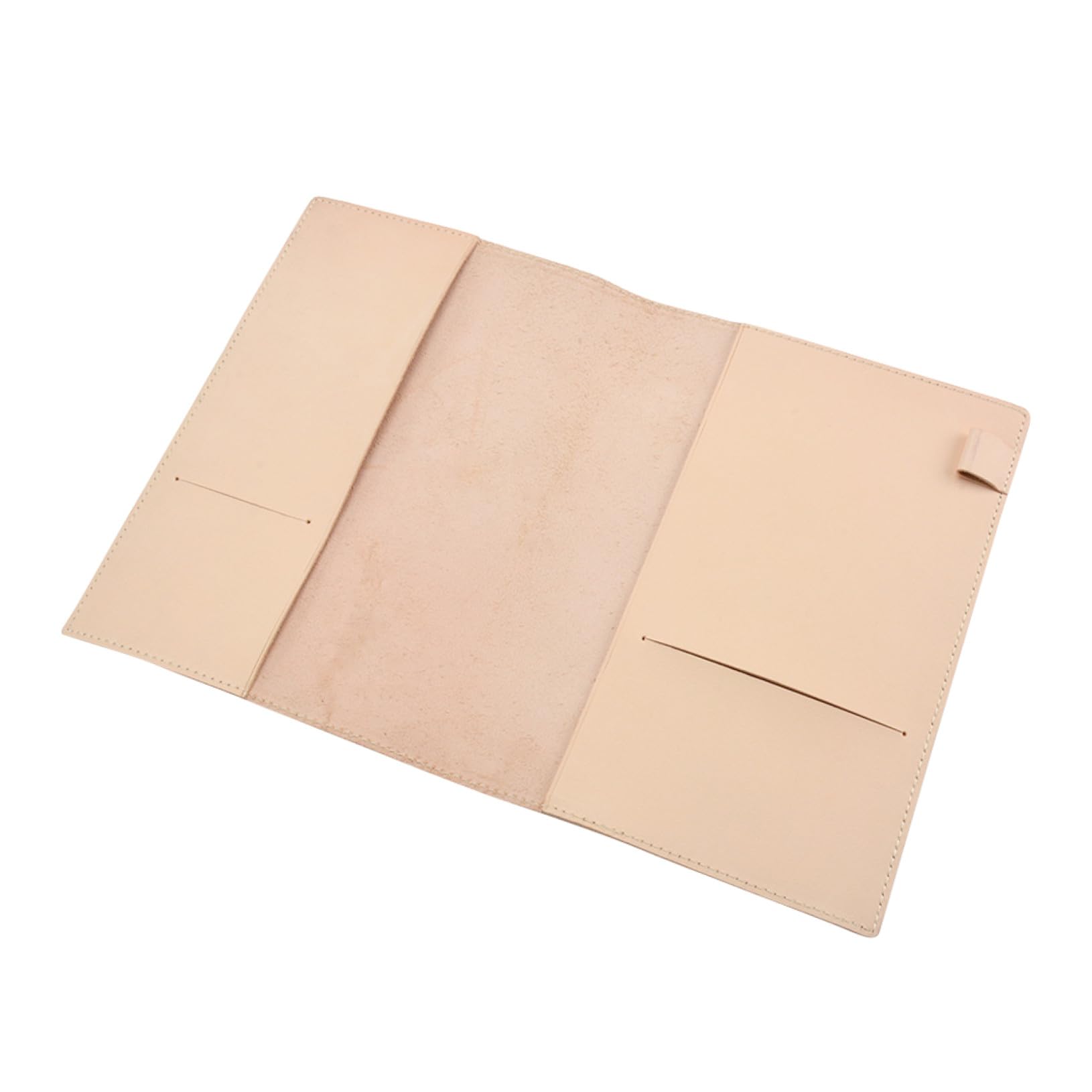 Tofficu Funda de Cuero para Cuaderno A6, Porta Bolígrafo, Estilo Campestre Vintage, Adecuado para Oficina y Papelería Escolar