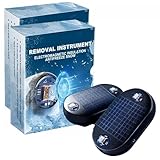 2PCS Anti-Freeze Electromagnetic Car Snow Removal Device, Electromagnetic Snow Removal, 2026 New Portable Anti-Freeze Snow Remover with Solar Power for Ice Scraping