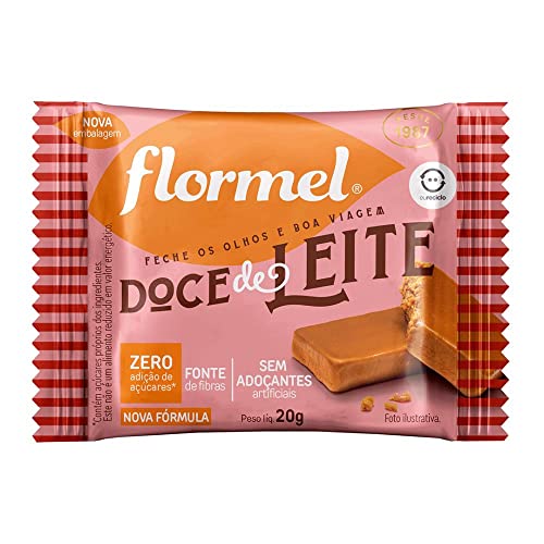 Doce de Leite Zero (Display com 3 Unidades de 20 Gramas)