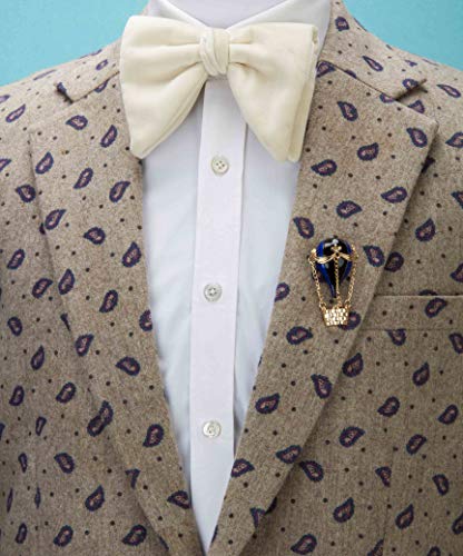 Knighthood Hot Air Balloon Lapel Pin Brooch (Multi-Color) (Metal)3