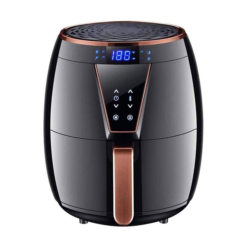Friteuse d'air 6-en-1, airfryer Chaud de 1400 Watts avec écran numérique LCD et contrôle de la température