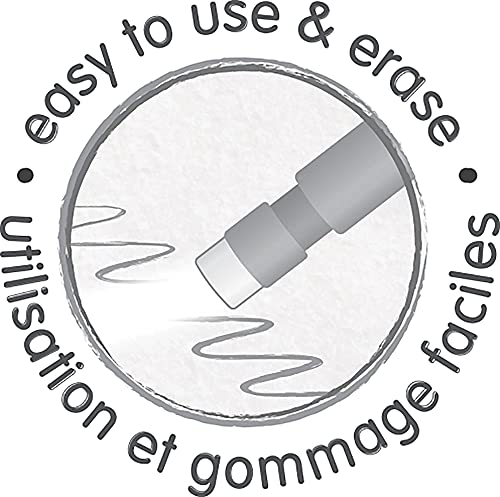 Lapiseira BIC Shimmers 0,7mm, Corpo Colorido Brilhante, Borracha na Ponta, Multicor, Embalagem Leve