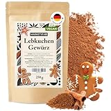 MARKETIFAR Lebkuchengewürz - 250g Lebkuchen Gewürz Mischung für die Weihnachtszeit - Ideal zum Backen - Spekulatius, Lebkuchen, Plätzchen, Kekse, Honigkuchen, Pfefferkuchen und Weihnachtsgebäck