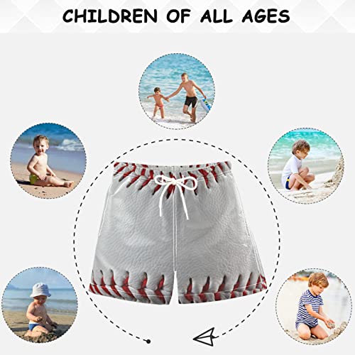 visesunny Boys Swim Trunks Toddler Swim Shorts Baseball 3D Print Little Boys Bathing Suit Swimsuit Toddler Boy Swimwear4