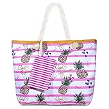 🍍 Polyester-Futter, perfekt als Tasche, Umhängetasche, Handtasche oder Strandtasche verwendet werden.