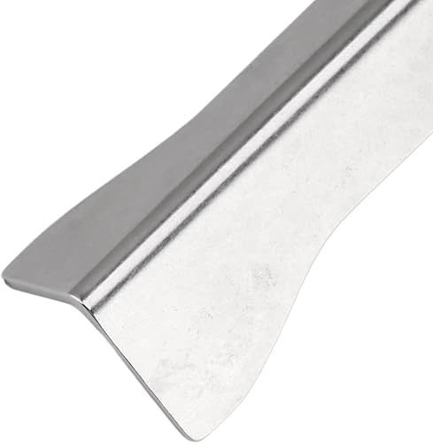 Miniatura 8 de EMUKOEP 4 espaciadores de placa de calor para parrilla, fáciles de instalar, a prueba de óxido, universales, de acero inoxidable, cubiertas para