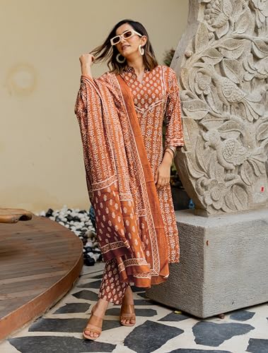 Image of MIRCHI FASHION Plus Size Womens Anarkali Kurti Only