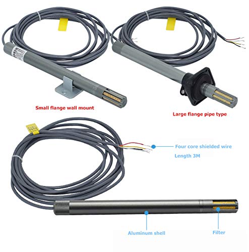 FG6010 Metal Temperature and Humidity Transmitter, Pipeline Explosion-Proof High-Precision Sensor T&H Probe 0-10V