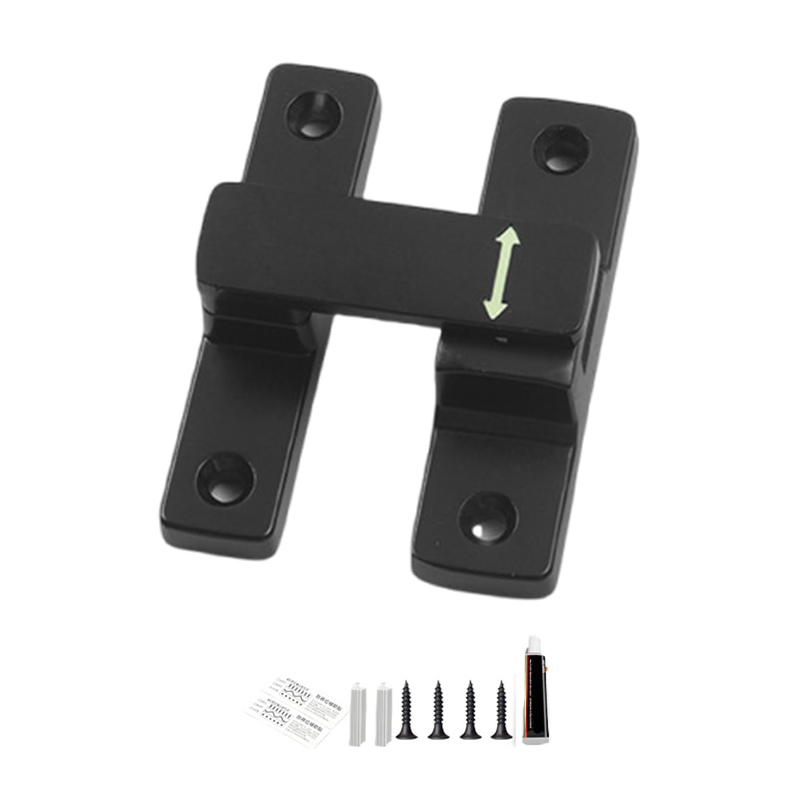 Tertioi Oh! Zinc Alloy Inverted Door 90/180 Degree Sliding Anti-Theft Barn Hardware Slide Barn