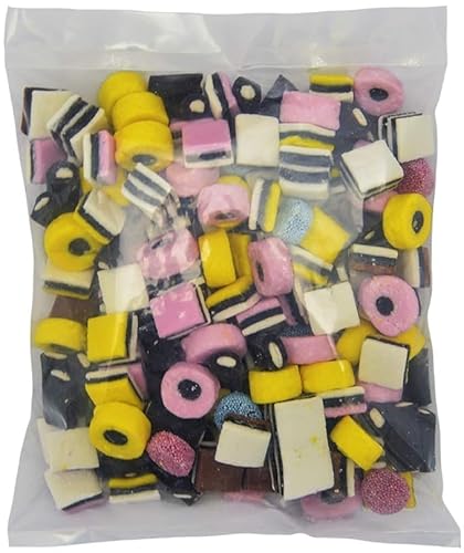 Holandeli English Licorice Allsorts (1 Lb Bag). Assorted Licorice Candy. cover