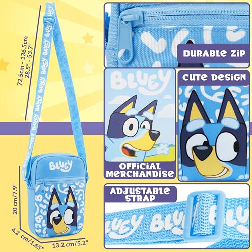 bluey purse for girls toddlers shoulder bag crossbody bag cute gifts for girls