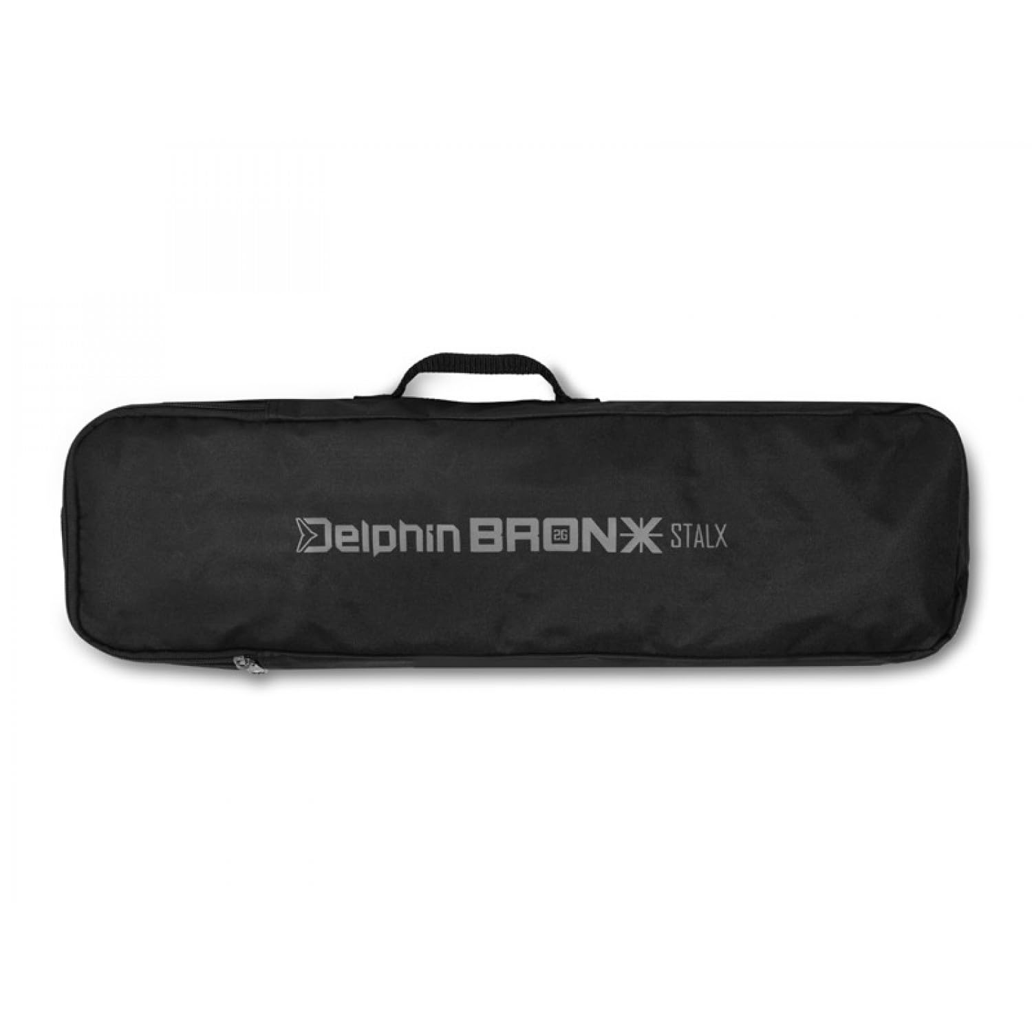 Delphin Support De Canne À Pêche, Rod Pod Bronx 2G Stalx - Pour 2 Cannes À La Carpe Stalking | Avec Housse De Transport | Hauteur Et Largeur Réglables | Idéal Pour Les Postes Étroits | Aluminium
