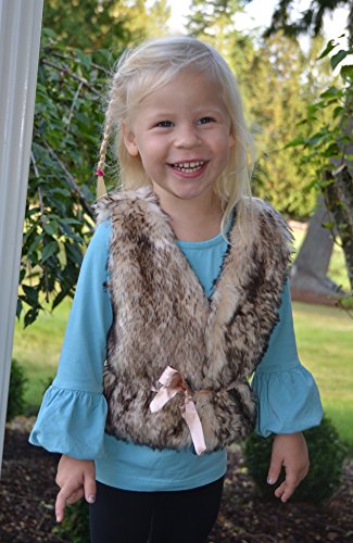 Lilly Patricia Crystal Fox Faux Fur Vest2