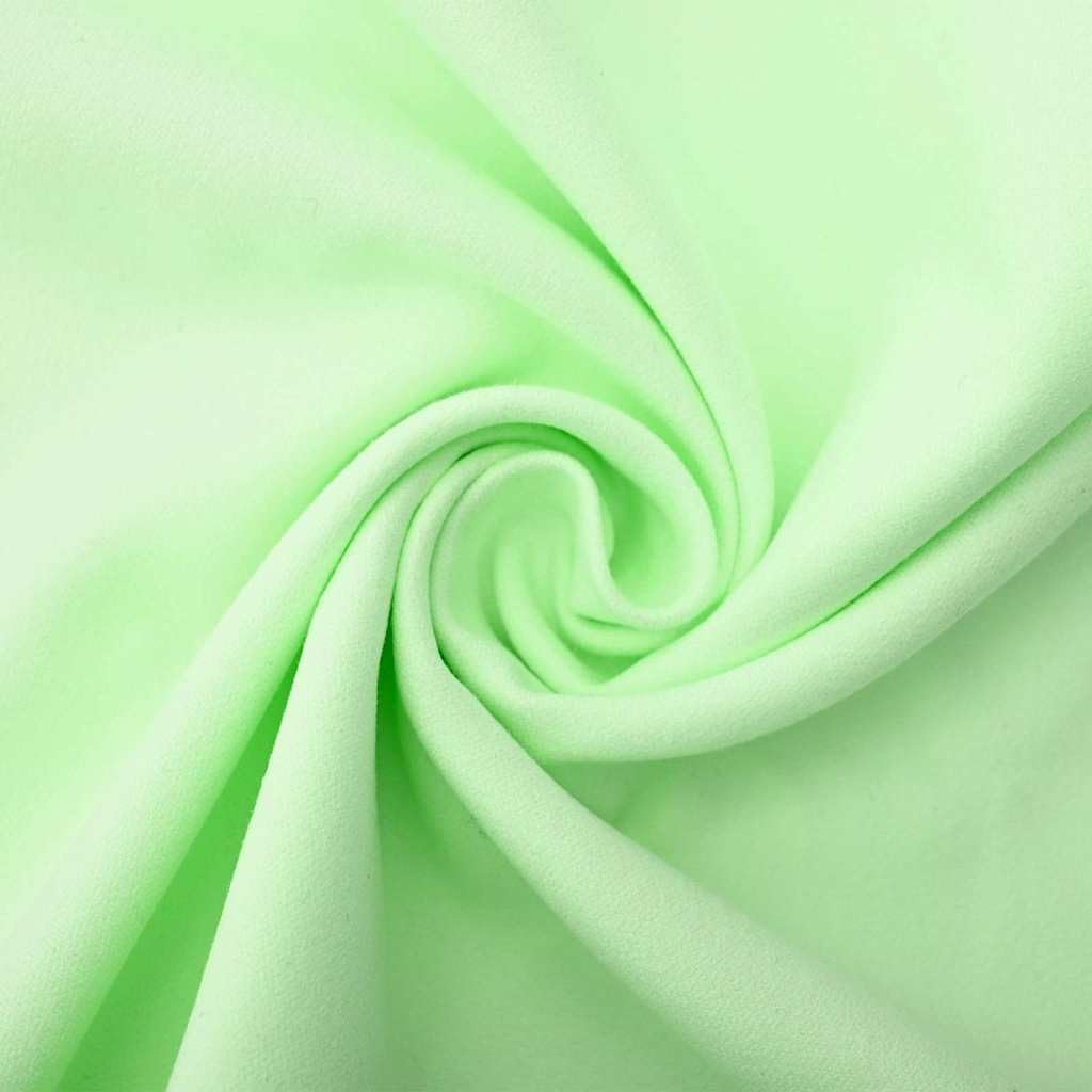 Asciugamani sportivi, 2 pezzi, verde, 140 x 70 cm, in microfibra, ad asciugatura rapida, assorbenti, per palestra, campeggio, attività all'aperto, spa, spa, asciugamano da spiaggia