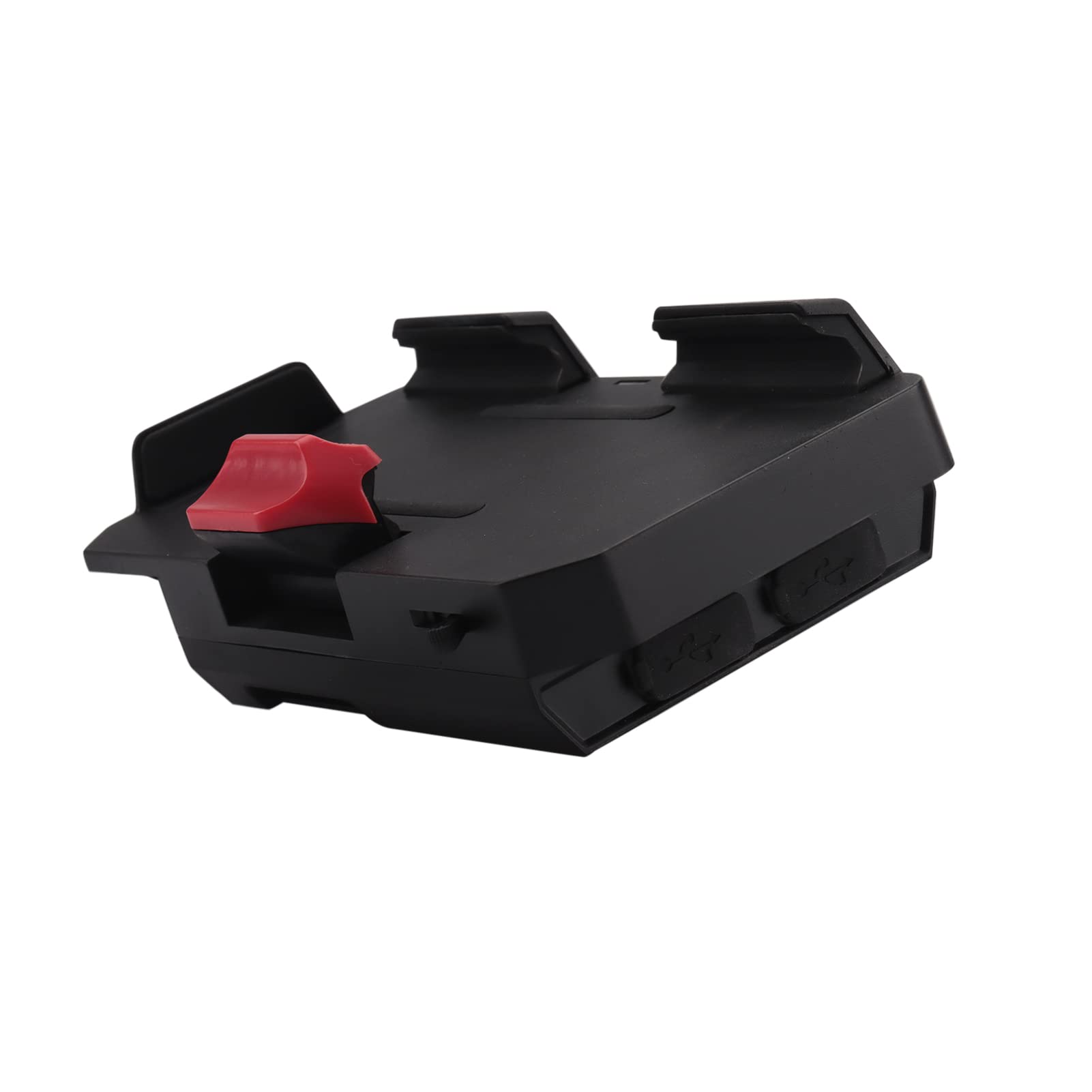 Shkalacar Support de téléphone portable pour moto, support de charge sans fil avec deux ports USB, remplacement pour BMW (nouvelle mise à niveau)
