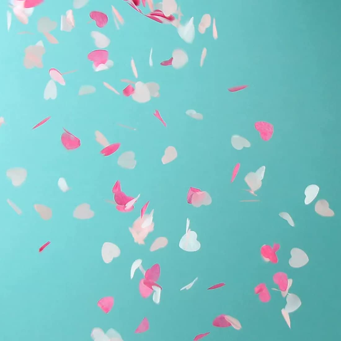 4000 Stück Herzkonfetti In Rosa & Rot – Papierkonfetti Für Hochzeit, Geburtstag & Party (ca. 2,5 Cm)