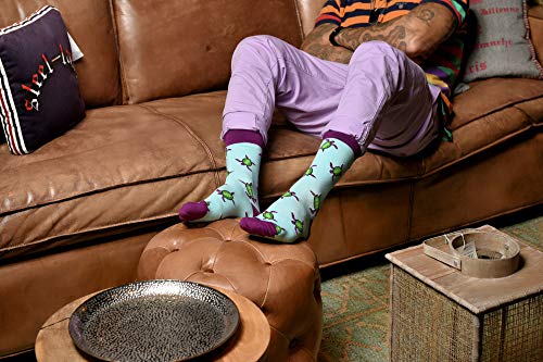 Zicci Socks Turtle Midcalf Combed Cotton Groomsman Crazy Happy Funky made in Europe3