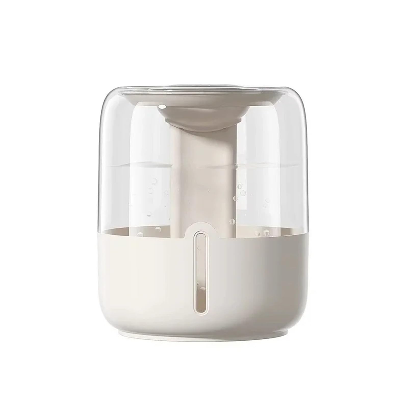 Umidificatore, Umidificatore Ad Alta Capacità, Doppio Spruzzo, USB, For Casa, Ufficio, Camera Da Letto, Scrivania, Con Luce Notturna, Display Digitale per Casa e l'ufficio(White)