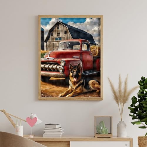 Broderie diamant 5D kit complet décoration murale 30x40 - 4