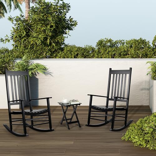 Mamizo B-SET-3PCS Outdoor Rocking Chair Set 3-Piece thumb #4