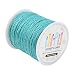 Pandahall 1 Roll(100m, about 100 Yards) Turquoise Colored Jute twine Jute String for Jewelry Making Craft Project, 2mm