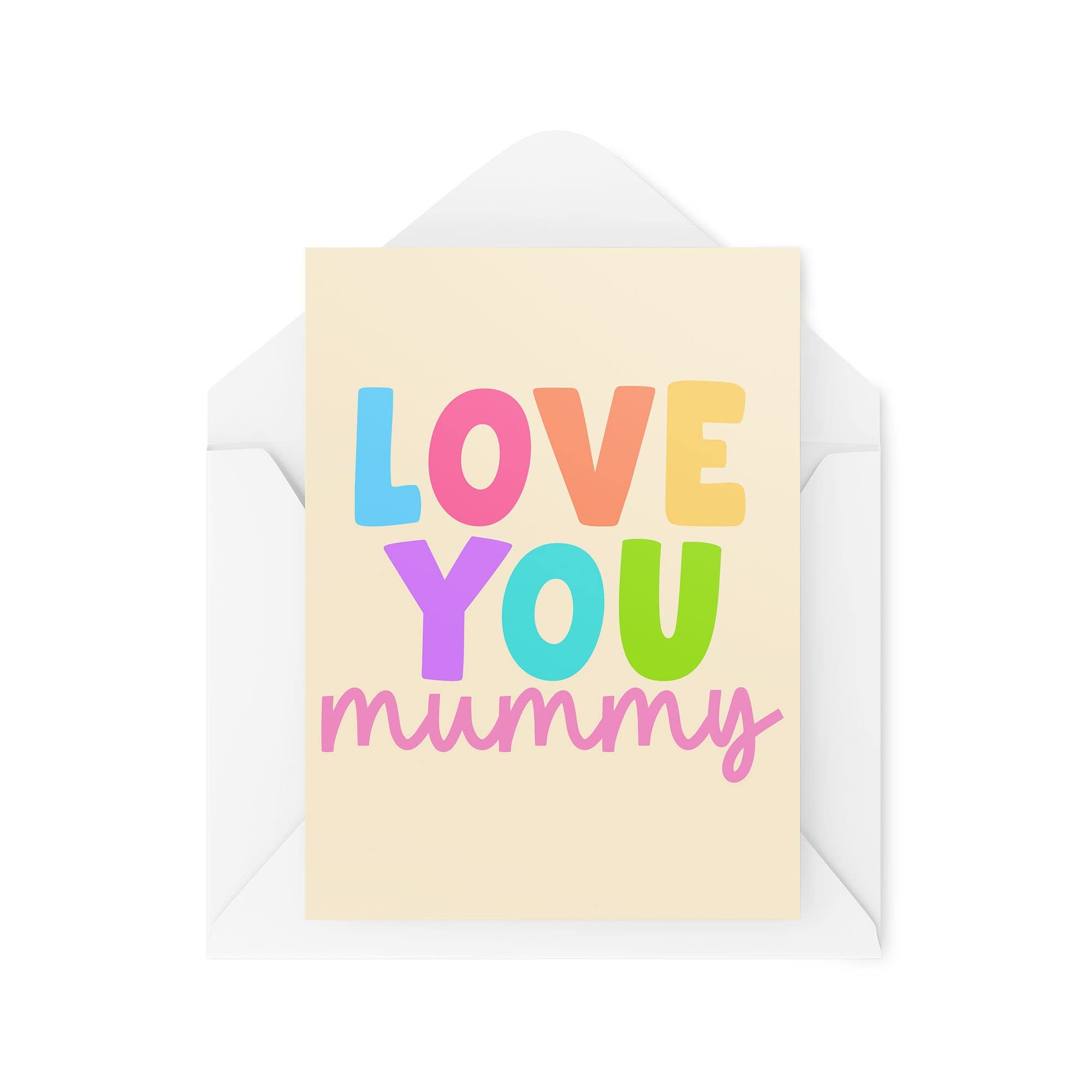 Funny Novelty Greeting Cards | Love You Mummy | Birthday Mother's Mum Mother Mum Mummy Thinking Of You Banter Funny Joke | CBH1306