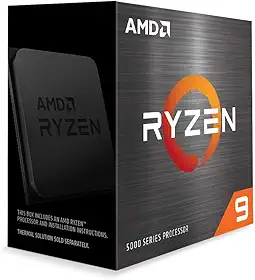 PROCESSADOR AMD RYZEN R9 5900X 3.7GHz (MAX TURBO 4.8GHz) DDR4 AM4 70MB CACHE