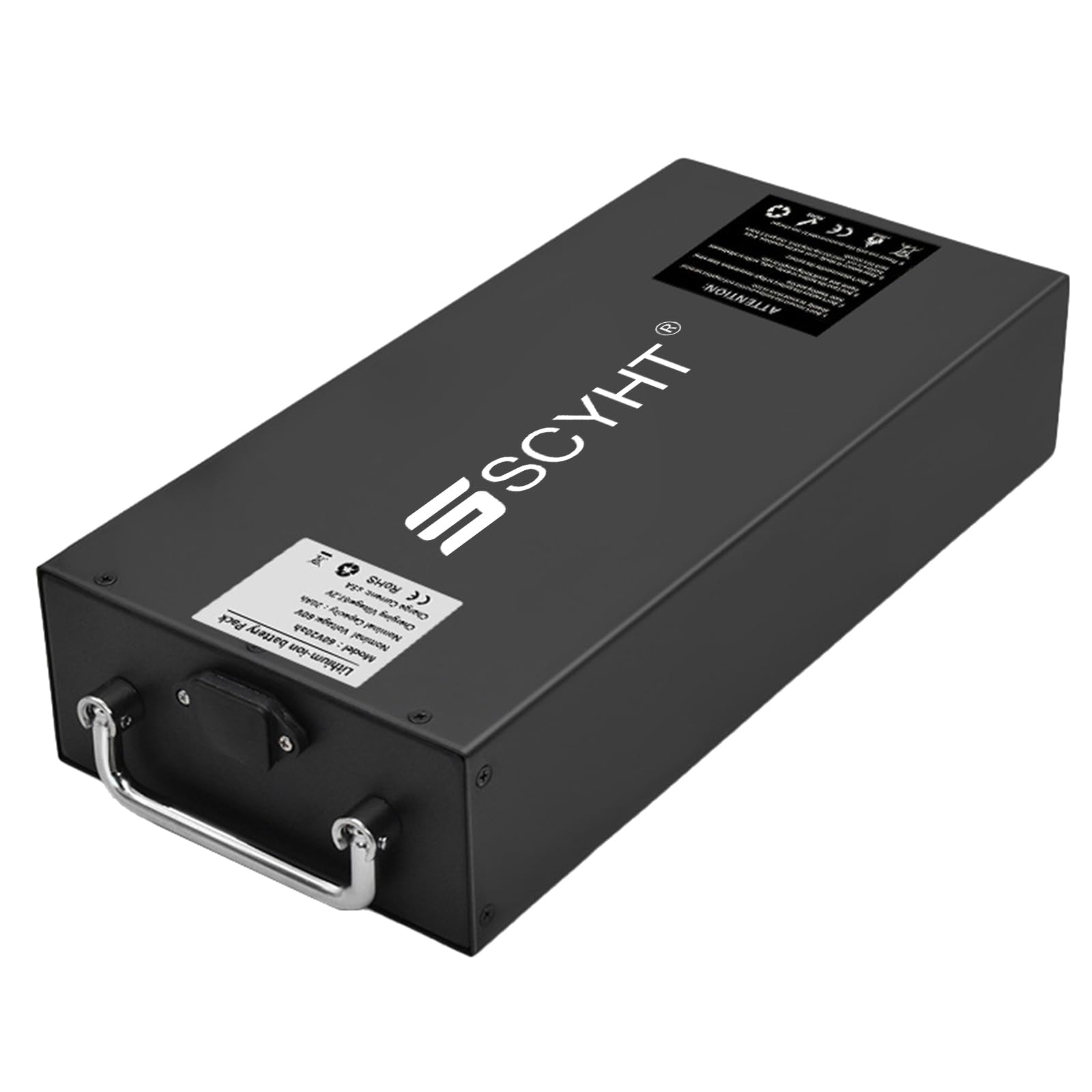 Herausnehmbarer Akku 48 V Lithium-Akku 60 V 20 Ah 18 Ah 25 Ah 30 Ah Li-Ion-Akkus 72 V Motorradakkus mit Ladegerät und BMS für Motoren von 250 W bis 1800 W