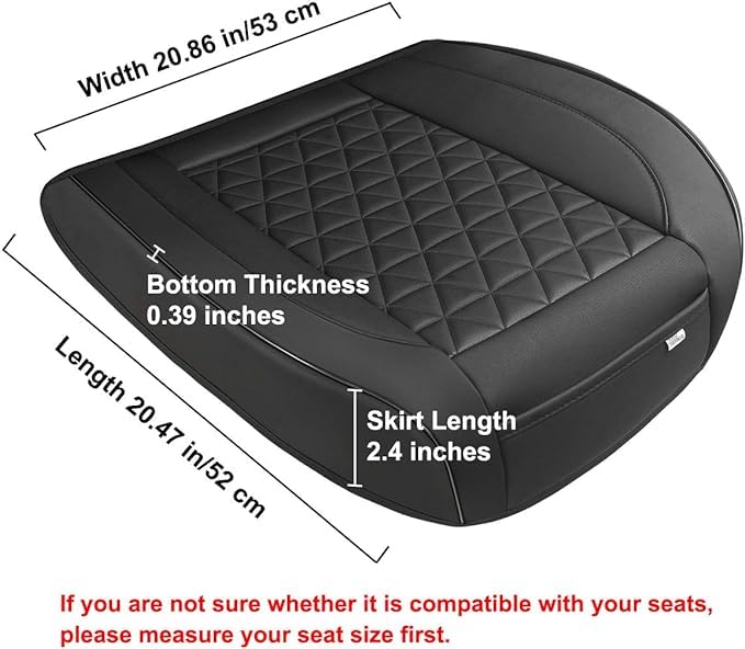 2 Pezzi Cuscino Del Seggiolino Auto Per Renault Scenic III 2009-2016, Cuscini Sedile Anteriore Posteriore Comodo Traspirante Antiscivolo