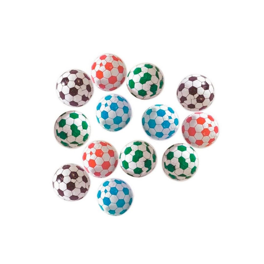 iChuches- Figuras - Bombones de Chocolate para Navidad/San Valentin/Bodas - 1 Kg (Balones de chocolate (175)) - 1