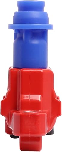 Miniatura 3 de ENA Juego de 3 bobinas de encendido rojas 6 bujías platino 6 conectores y juego de cables compatibles con Lexus Toyota GS300 IS300 SC300 Supra 3.0L