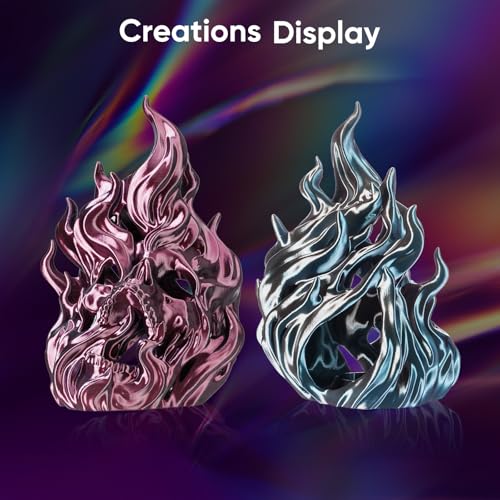 Image of ERYONE Silk Filament PLA+ 1.75mm Shiny 3D Printer Filament, Multicolor PLA 4 in 1, 1kg (2.2LBS) /Spool, HS Silk Quadruple Color Emerald Athene (Carbon Gray & Rose Gold & Emerald Green & Wine Red)