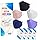 [50 Pack]HINCINK Kf94 Masks [Individually Packaged] Unisex, 4-Layer Protective Safety Mask, Tri-Folding Style, (Pink) Kf94 Certified Face Safety White Dust Mask for Adult and Older Colorful (50PCS, Gray)