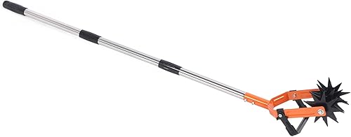Miniatura 3 de Garden Cultivator Tool, Adjustable Holds Garden Area Gardening Hand Tiller Flexible Use 4 Combining Gears Wearresistant for Soil Mixing (4 Sections)