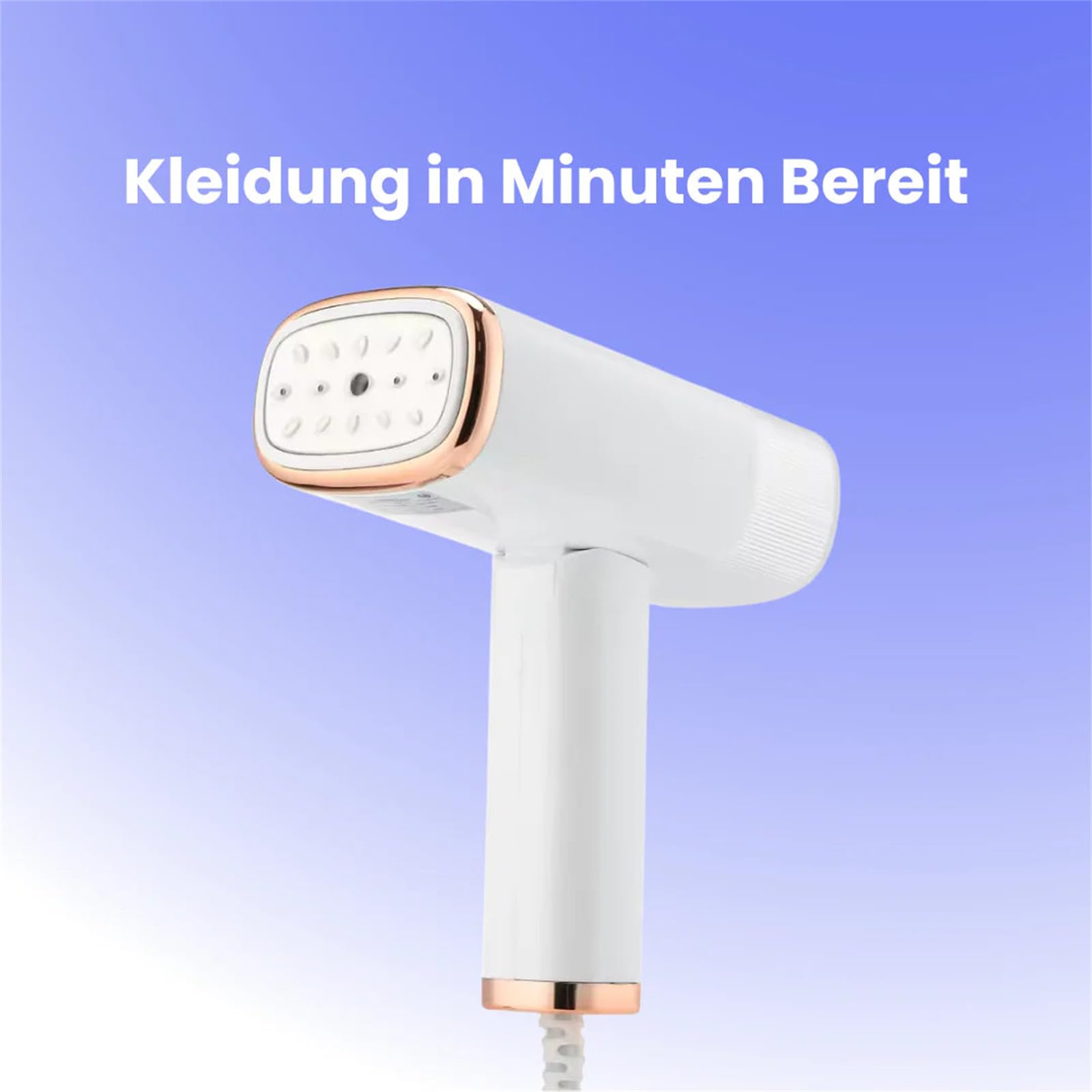 beyoulife steamix pro Tragbarer Handdampfer Faltbares Dampfbügeleisen zum schnellen Entfernen von Falten für Zuhause und unterwegs