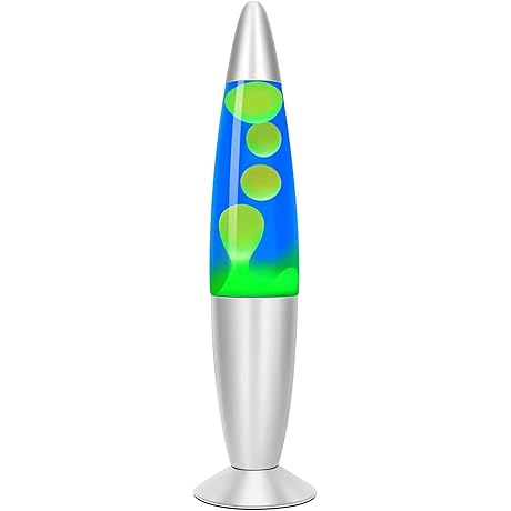 16" Blue and Green Lava Lamp: A Retro and Relaxing Visual Odyssey