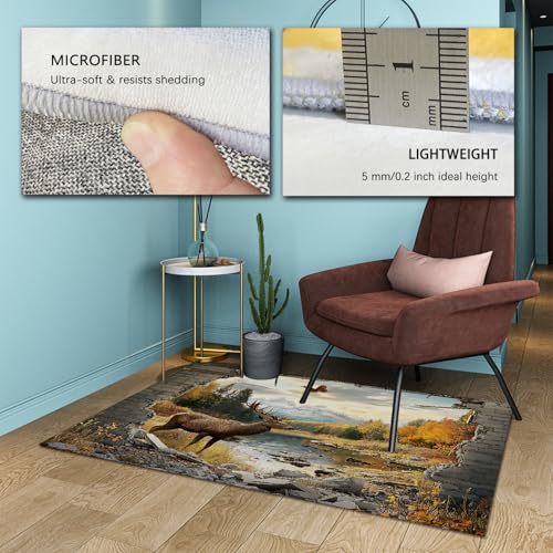 Tapis mur de pierre fin 90x120cm pour salon et entrée sans bloquer - 6