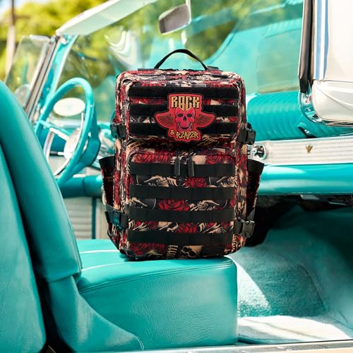 Image of WOLFpak 25L Athletic Gym Backpack - Durable 1000D Waterproof Oxford Material with MOLLE Webbing, Laptop Pocket