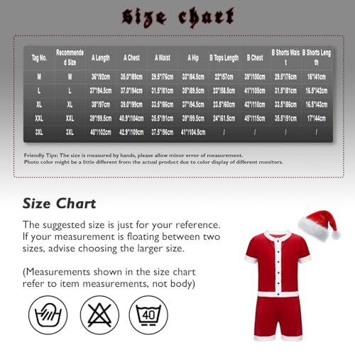Chaleco de Navidad de terciopelo dPois y bóxer suave estilo Papá Noel 7