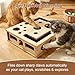 2026 New Cat Scratch Puzzle Enrichment Box, Cats Nail File Enrichment Box with Sandpaper Inside, Stress-Free Alternative to Trimming Nails, Cat Toys Interactive for Indoor Cats Nail Scratcher