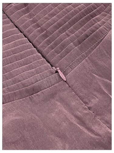 Floerns Women's Summer Mini Dress Sleeveless Halter Backless Ruched Date Night Layered A Line Dresses3