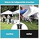 Sandsack Beschwerung - 4 PCS 800D Oxford Pavillon-Sandgewichte - Sandsäcke ohne Sand, Gewichte zur Pop-Up-Zelt Terrassenschirm Pavillon Befestigung Zelten Sonnenschirmen Ausstellungsständen Verwendet