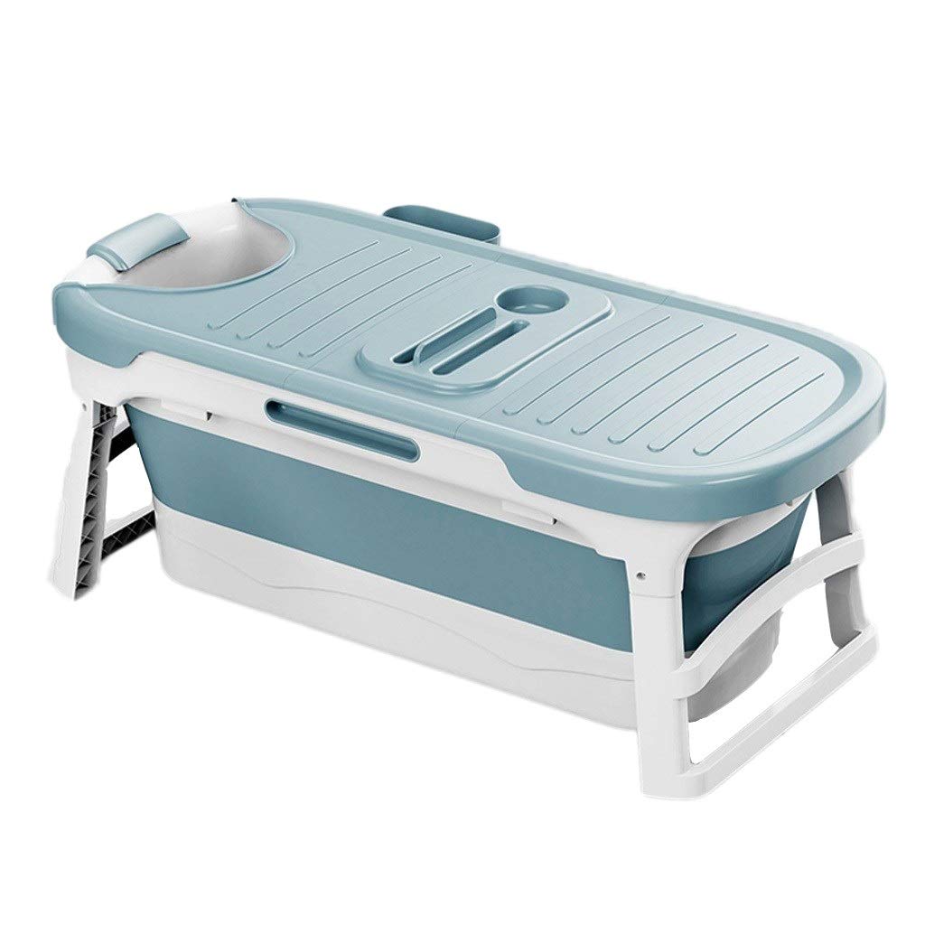 Bañera plegable portátil para adultos que buscan un baño grande en platos de ducha pequeños